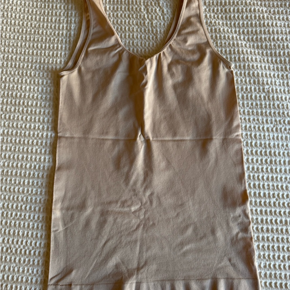 J. Crew Black and Nude Fitted Sleeveless Layering Tank Tops - size small - Picture 7 of 8